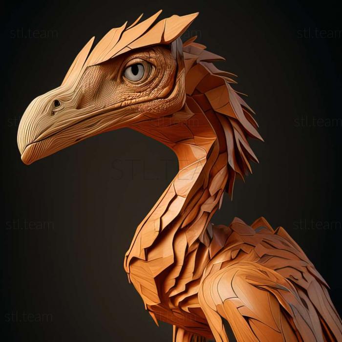 3D model Hesperonychus (STL)